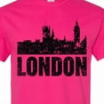 thumbnail image 4 of Inktastic London England City Skyline with Grunge T-Shirt, 4 of 5