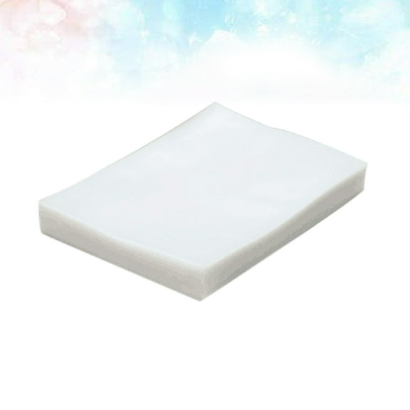 LABSERRON 100Pcs Small Vacuum Sealer Bags Transparent Nylon Storage Dustproof Waterproof for Snack Food Candy Dry Fruits