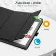 thumbnail image 2 of Fintie Trifold Case for Kindle Scribe (2022 Released) 10.2", Ultra Lightweight Slim Shell Stand Cover with Auto Sleep/Wake, Black, 2 of 5
