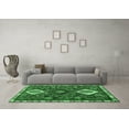 thumbnail image 3 of Ahgly Company Indoor Rectangle Persian Emerald Green Traditional Area Rugs, 5' x 7', 3 of 4