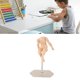 thumbnail image 5 of Cuerpo de figura de acción, Poses personalizables, PVC duradero móvil, maniquí de dibujo ampliamente utilizado para oficina familiar, Color de piel para hombre, 5 of 5