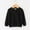 Black, variant on Baby Boys Girls Button-Down Cardigan Toddler Long Sleeve Knit Sweater Crew Neck Solid Fall Winter Top 1-6T Kid
