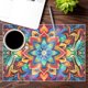 thumbnail image 3 of Mantel individual Wdftyju Antideslizante al calor Patrón Mandala 1 Uds, 3 of 9