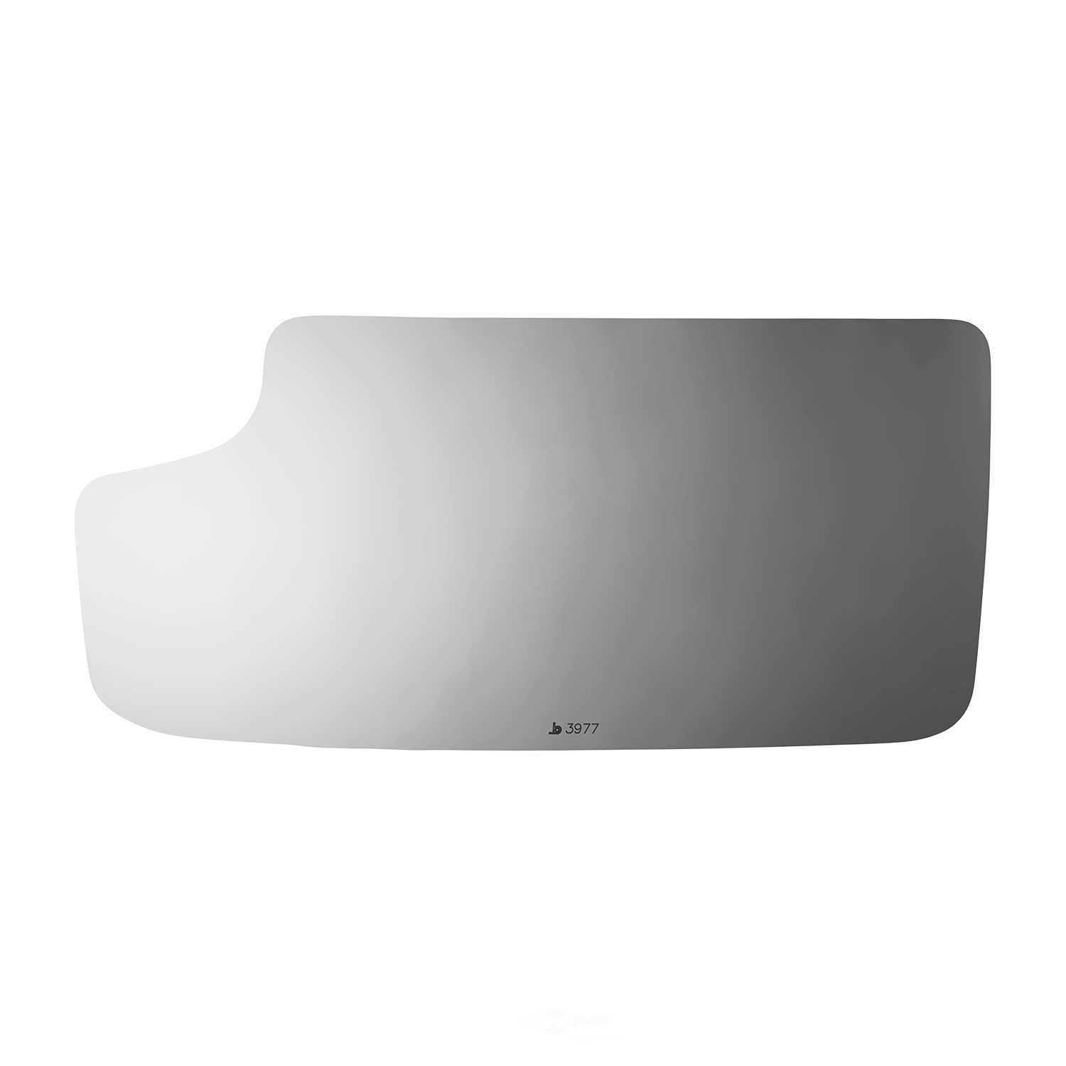 Burco Side View Mirror Replacement Glass - Clear Glass - 3977
