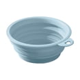 thumbnail image 3 of Dog Bowl Pet Collapsible Bowls, Portable Pet Feeding Watering Dish for Walking Parking Traveling with 2 Carabiners (Small, Blue), 3 of 10