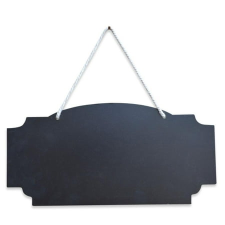 - 12 Inch Wide Blackboard, Erasable Hanging Chalkboard- Sign Display Board