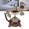 thumbnail image 4 of Téléphone Rétro Filaire, Fonction Auto IP Silencieux Téléphone Rétro FSK DTMF Système Identification de l'Appelant Rappel de Touche avec Date pour Bureau, 4 of 8