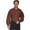 Chocolate, variant on Scully Rangewear Mens Ivory 100% Cotton L/S Pleated Old West Shirt XXL