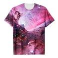 thumbnail image 1 of Shorts Léopard Filles Hauts Packs Galaxy Chemise Fille Manches Courtes Col Rond T-Shirt Fantaisie Haut Adolescentes Filles Imprimé 3D Paillettes Hauts pour Carnaval, 1 of 3