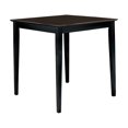 thumbnail image 3 of Lexicon  5 Piece Solid Wood Counter Height Dining Set in Black, 3 of 7