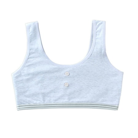 

Dasbsug Girls Bra for Children Teenager Breathable Underwear Lingerie Teens Training Bra Vest Teenage Puberty Undercloth