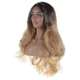 thumbnail image 4 of CNKOO Perruque Longue Ombrée Blonde Cheveux Bouclés Perruque Cosplay Ondulé pour Femmes, 4 of 7