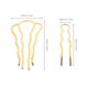 thumbnail image 2 of 4pcs Hair Side Combs Hair Comb Side Hair Comb DIY Bride Hair Comb Accessories, 2 of 5