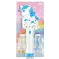 thumbnail image 2 of 2 PCS Magical Unicorn Bubble Wand  Fun Outdoor Toy for Kids, Light & Sound  Ages 3+ 2 bubble solution bottle Batteries Included, 2 of 6