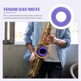 thumbnail image 2 of Shisuyan Silicone Tenor Saxophone Mute Practical Saxophone Mute Silencer Sax Accessory, 2 of 9