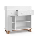thumbnail image 5 of Stork Craft USA Engineered Wood Nursery Changing Table Dresser - Driftwood/White, 5 of 9