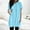 J-Blue, variant on 2025 Women Casual Solid Trashier Shirts Color Loose Round Neck Basics Long Sleeved T-Shirt Women Long Sleeve Raglan Sleeve Short Sleeve Blouses for Women T-Shirt