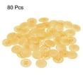 thumbnail image 3 of Screw Cap Covers, 80 Pack 16.7x4.3mm Plastic Screw Decoration Cover, Dark Beige, 3 of 5