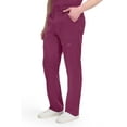 thumbnail image 6 of Dickies Xtreme Stretch Medical Scrubs Pant for Women Mid Rise Drawstring Cargo Plus Size 82011, 6 of 8