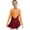 Orange&Burgundy, variant on Miutii Big Girls Jazz Latin Performance Dress Gymnastics Ballet Leotard Dress Figure Ice Skating Dance Clothing Brown 14