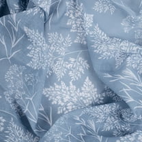 Wild Meadows Pinch Pleat w/Back Tabs Pair 50x108 Blue