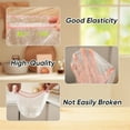 thumbnail image 5 of NOGIS 100 Pieces Fresh Keeping Bags, Elastic Food Storage Covers, Stretchable Sealing PE Bowl Covers with Elastic Edging, for Kitchen, Family Outdoor Picnic, 5 of 7