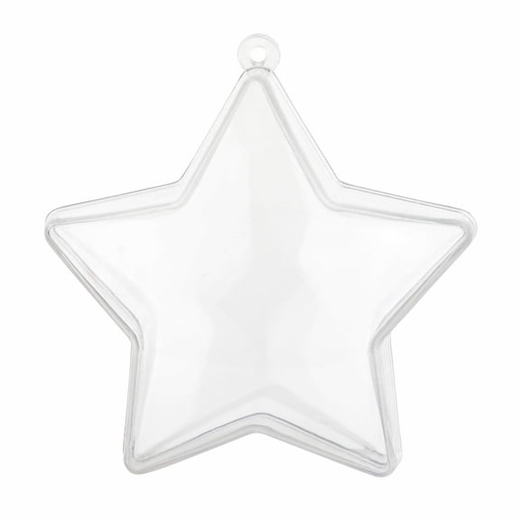 Star Shaped Acrylic Candy Boxes 24 Pack 2.95"X1.25"
