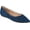 Navy, variant on Journee Womens Winslo Slip On Pointed Toe Ballet Dress Flats