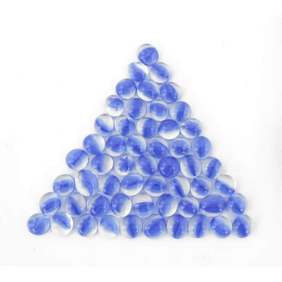 Dark Blue Catseye Gaming Stones 12 - 14mm (40 or More) Chessex