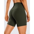 thumbnail image 2 of Shorts CRZ YOGA ButterLuxe Cintura Alta Verde Oliva XL, 2 of 4