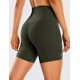 thumbnail image 2 of Shorts CRZ YOGA ButterLuxe Cintura Alta 6" Verde Oliva Talle S, 2 of 4