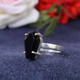 thumbnail image 3 of Black Onyx Natural Healing Copper Gemstone Coffin Ring, Metaphysical Gifts, Attractive Jewelry, Ethnic Ring, Adorable Ring, Expensive Ring (Black Onyx, Size 7), 3 of 6