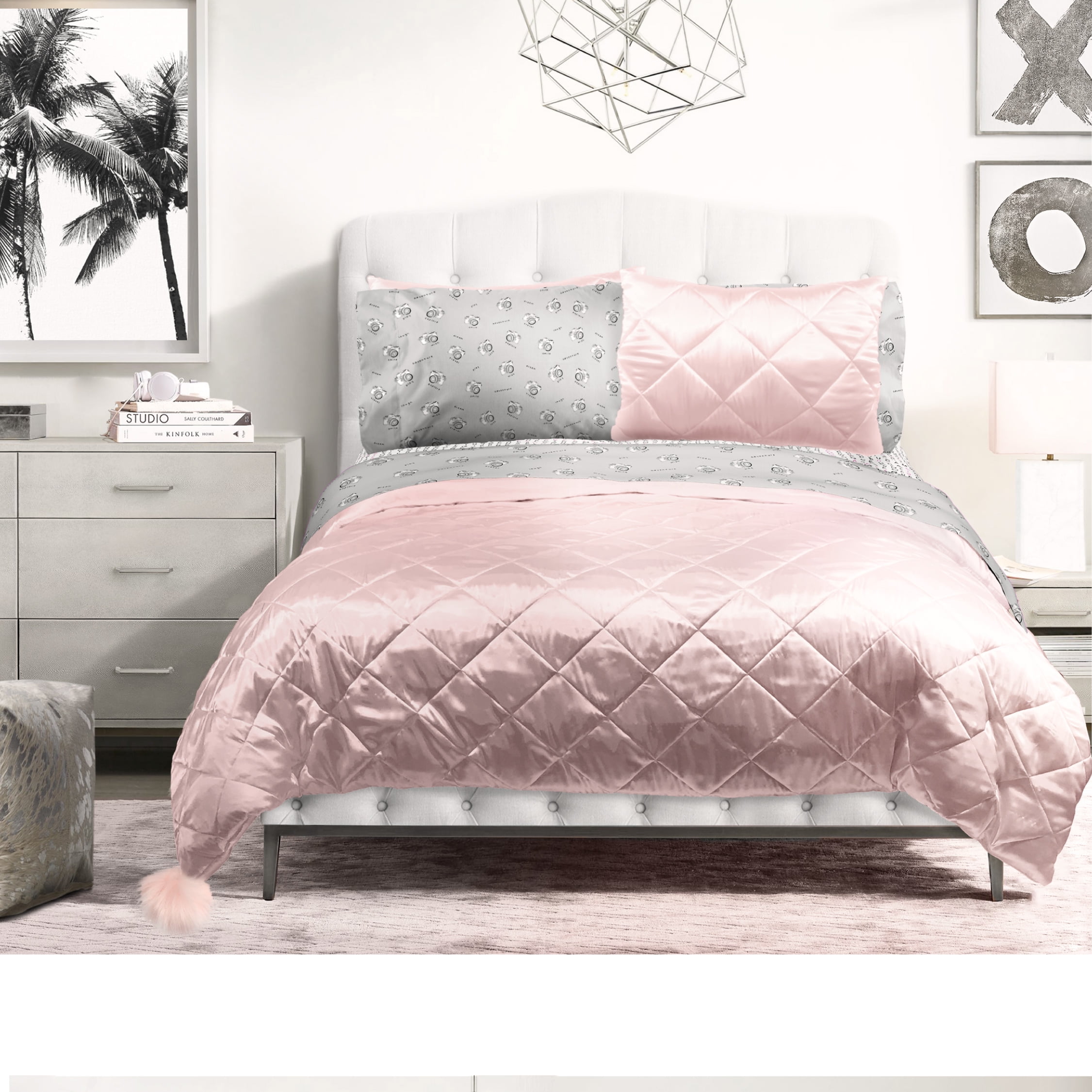 100% Satin quilt and duvet in one - Walmart.com - Walmart.com