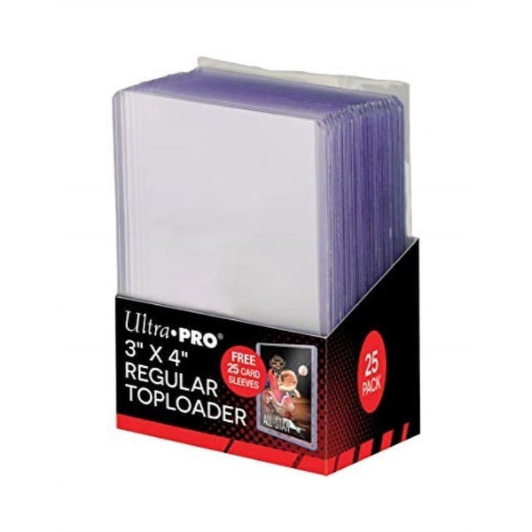 Ultra PRO Semi-Rigid Trading Card Holders, Protection Covers, 25