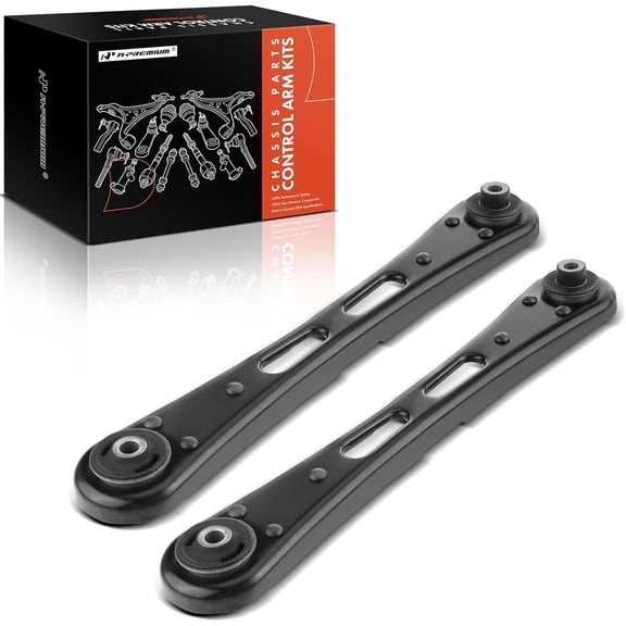A-Premium 2 x Rear Lower Control Arm with Bushing Compatible with Ford Mustang 2005-2014
