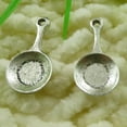 thumbnail image 4 of K-KED 210 Pcs Tibetan Silver Pan Charms Pendant 22X11MM S1725 DIY Delicate Jewelry Making, 4 of 4
