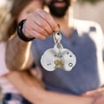 thumbnail image 4 of Jiibva Flower Keychain, Simulation Orchid Lily Keychain Y2k Aesthetic Flower Keyring Bag Purse Charms Handbags Decoration Accessories, 4 of 7