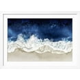 thumbnail image 2 of Art.com Indigo Waves From Above II Art Print by Maggie Olsen, White Frame Wall Art, 44" x 32", 2 of 4