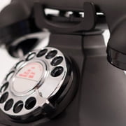 GPO Retro GPO200BLK 200 Vintage Rotary Dial Telephone Classic Bakelite Black [MISC ACCESSORY] Black