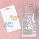 thumbnail image 3 of Troqueles de corte 3D para tarjetas de felicitación, mariposas, flores y otros diseños metálicos. Plantillas de troqueles con mensajes de bendiciones., 3 of 9