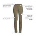 thumbnail image 4 of Lands' End Women's Petite Starfish Mid Rise Slim Leg Pants, 4 of 8