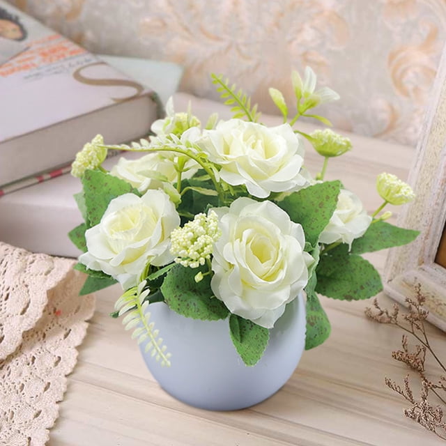 Ramo decorativo de flores secas artificiales,simulación de flores,decoración de interiores,decoración floral de plástico para sala de estar