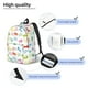 thumbnail image 3 of Disketp Happy Easter Rabbit Mochila de Lona Estampada, Mochila Escolar de Viaje Ligera para Estudiantes y Portátil-Medium, 3 of 5
