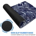 thumbnail image 4 of Extra Large Non-Slip Mousepad - Distinctive Black Marble Fluid Design for Office, Gaming, Home, 4 of 7