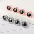 thumbnail image 6 of 10pcs 2 colors Accessories Puppet Making Animal Toys Funny Eyelash Eyes DIY Craft Eyes Doll Safety Eyes Dinosaur Eye PINK 17X20MM, 6 of 8