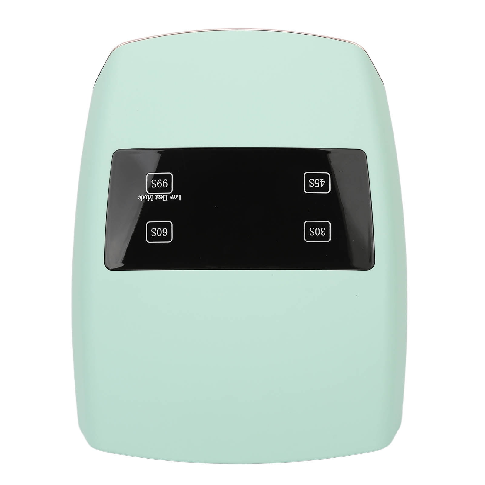 BIMZUC 96W Nail Gel Dryer 32pcs Light Chips 4 Time Setting LED Screen Nail Polish Curing Lamp Cordless Rechargeable 10.24 inches / 26 cm EU Plug For At-Home Salon