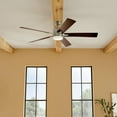 thumbnail image 5 of 330060NI Kichler Lighting Lucian Elite XL - 5 Blade Ceiling Fan with Light Kit In Modern Style-14.25 Inches Tall and 60 Inches Wide-Brushed Nickel, 5 of 10
