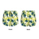 thumbnail image 3 of Balery Lilies Flowers Pantalones cortos deportivos para mujer con forro y dos bolsillos, elásticos, para entrenamiento, gimnasio, yoga-X-Large, 3 of 7