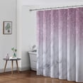 thumbnail image 4 of Blush Shower Curtain.Marble Bathroom Shower Curtain Sets,Abstract Shiny (No Glitter No Sequin) Luxury Bath Curtain Sets with 12Hooks 72X72In,Waterproof Fabric, 4 of 6