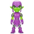 thumbnail image 5 of Marvel Spidey and His Amazing Friends Supersized Green Goblin Action Figure, Super Hero Toy, 5 of 6